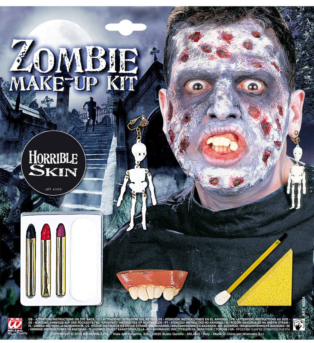Zombi arcfesték