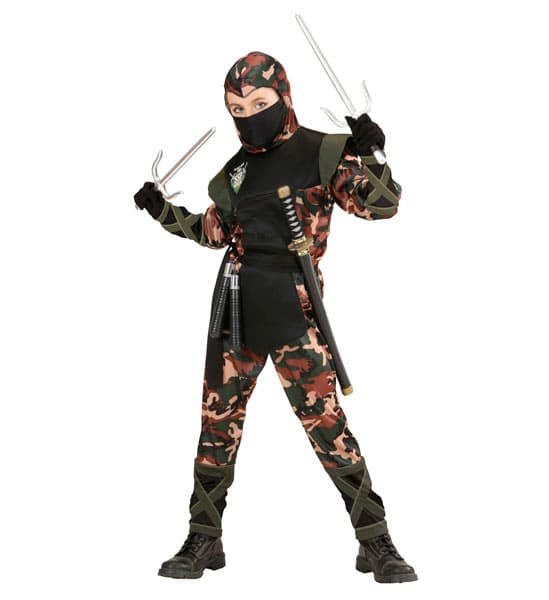 Kombat ninja jelmez 128-as