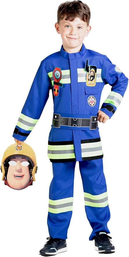 Deluxe Sam, a tűzoltó jelmez 3-4 éves