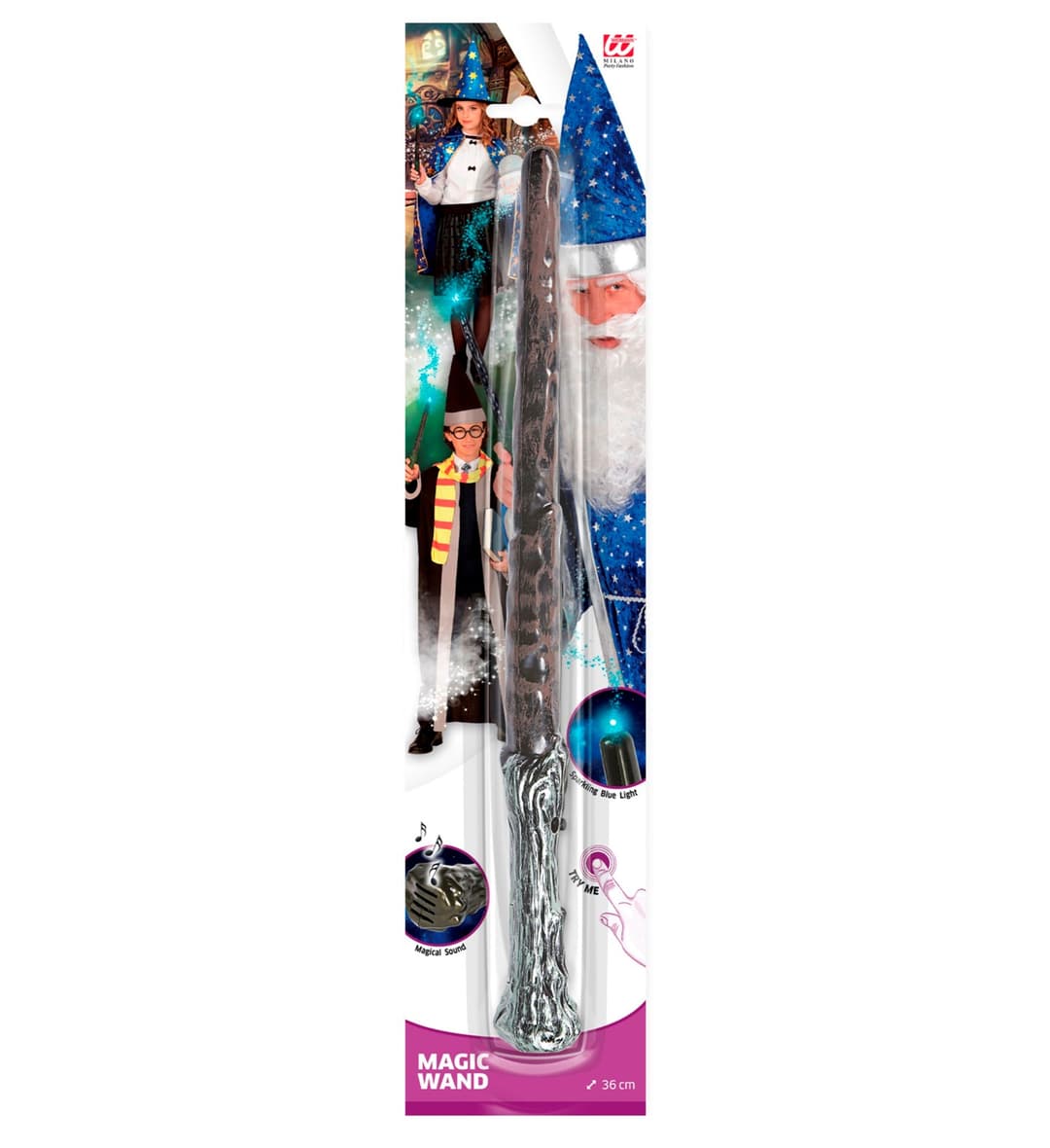 Világító, zenélő varázspálca