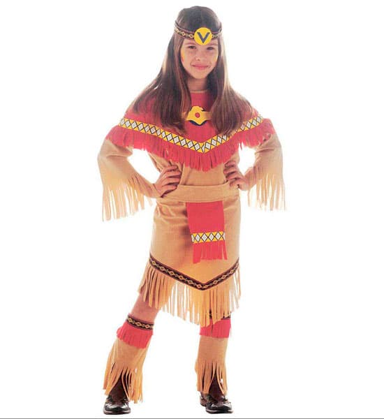 Indiánlány jelmez 128-as