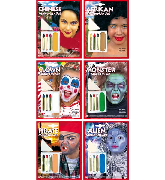 Arcfesték-különleges karakterek