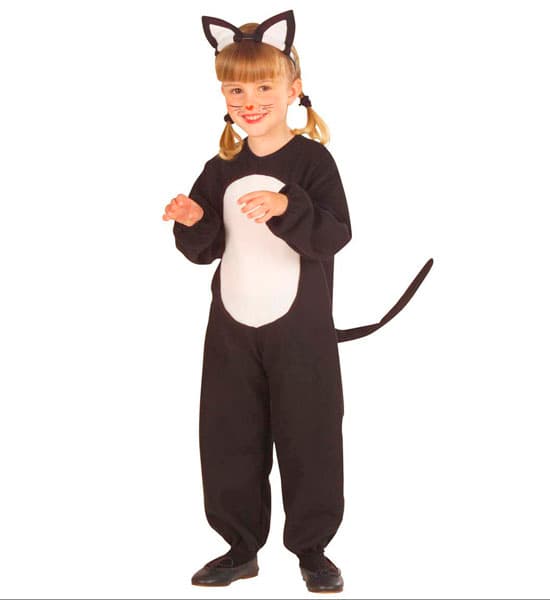 Fekete cica jelmez 104-es