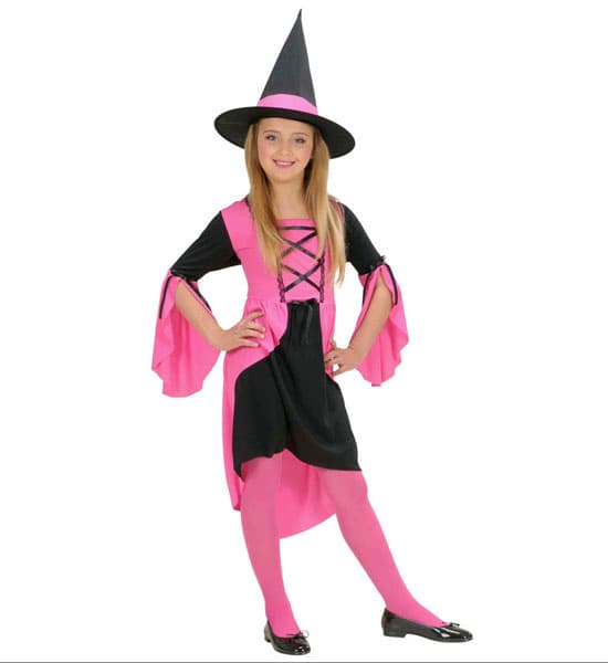 Rózsaszín boszorkány jelmez 158-as