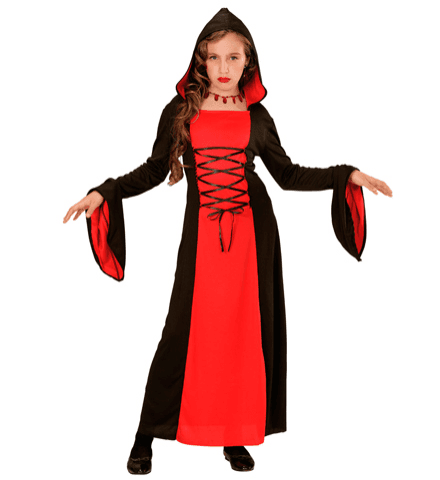 Gótikus hercegnő jelmez 158-as