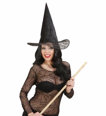 Csillámos boszorkány kalap